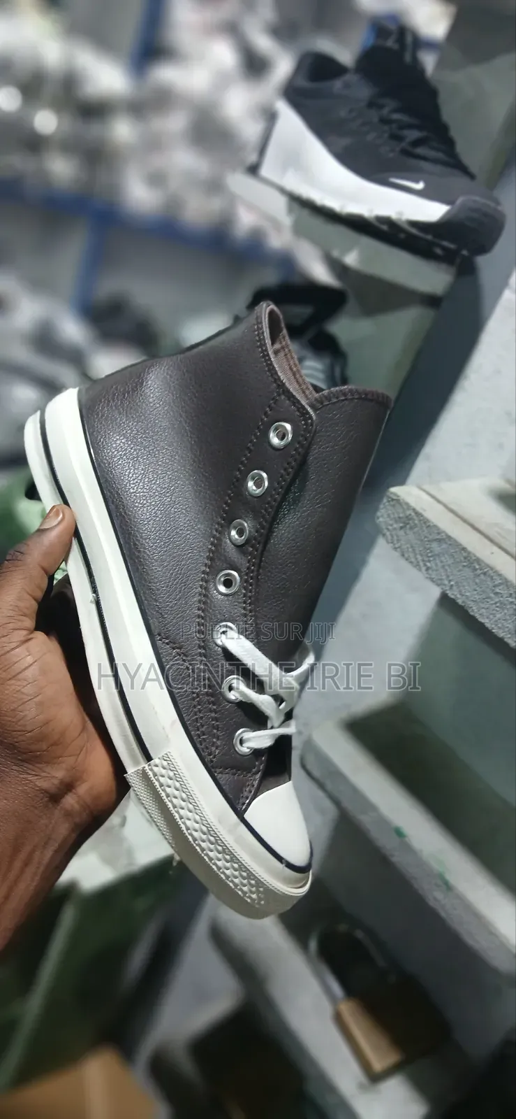 Converse All Stars Matière Cuir Véritable Authentique Original