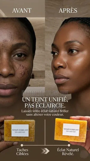 Savon Au Curcuma