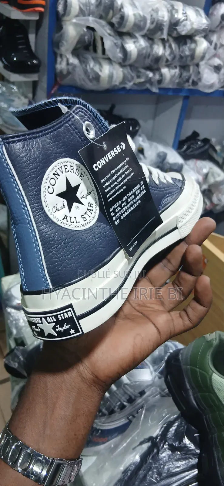 Converse All Stars Matière Cuir Véritable Authentique Original