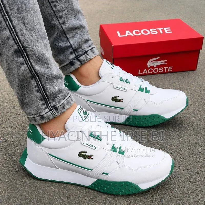  Lacoste Sneakes Semelles Gomme Original P40-45
Style, Confort,
