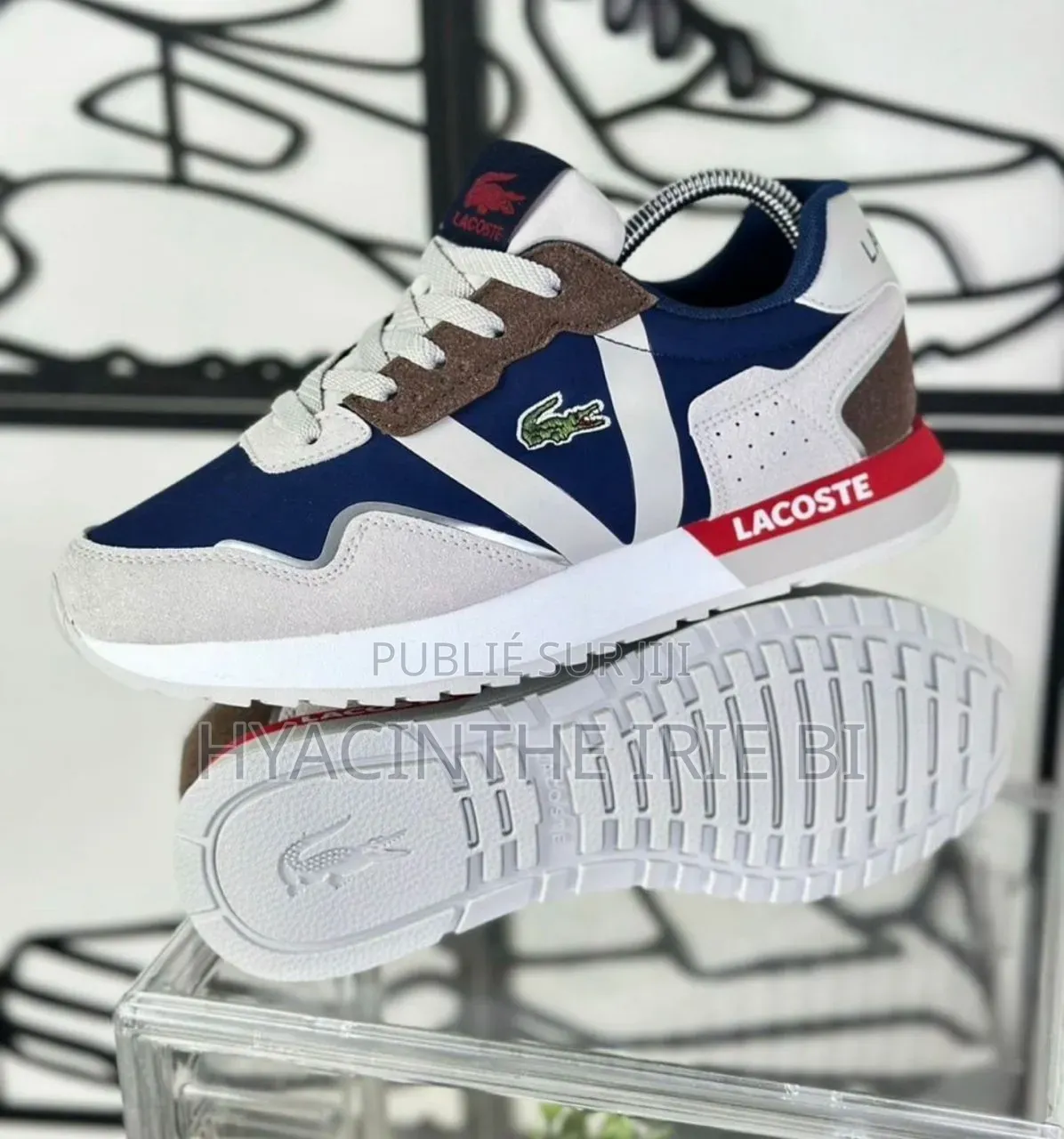  Lacoste Sneakes Semelles Gomme Original P40-45
Style, Confort,