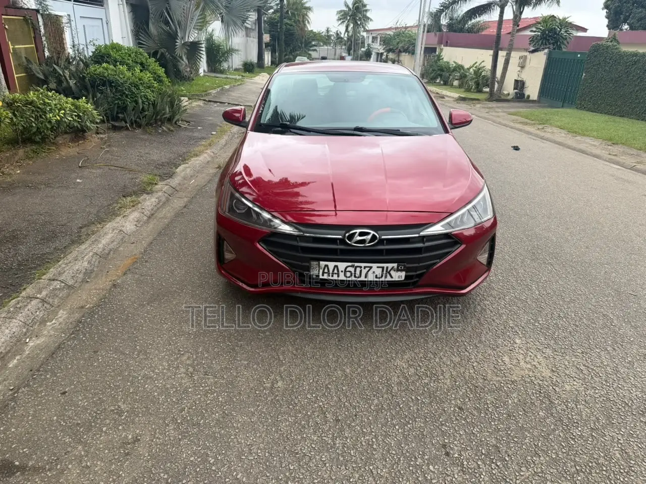 Hyundai Elantra Limited 2020 Rouge
