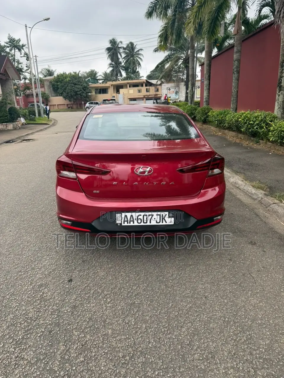 Hyundai Elantra Limited 2020 Rouge