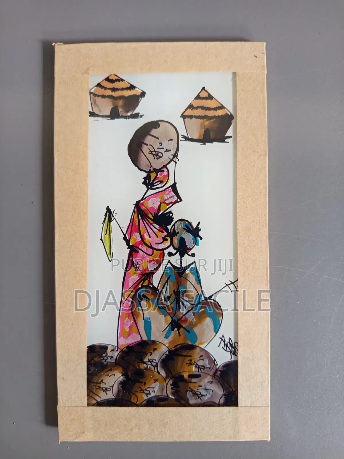 Tableau Miniature Sur Vitre