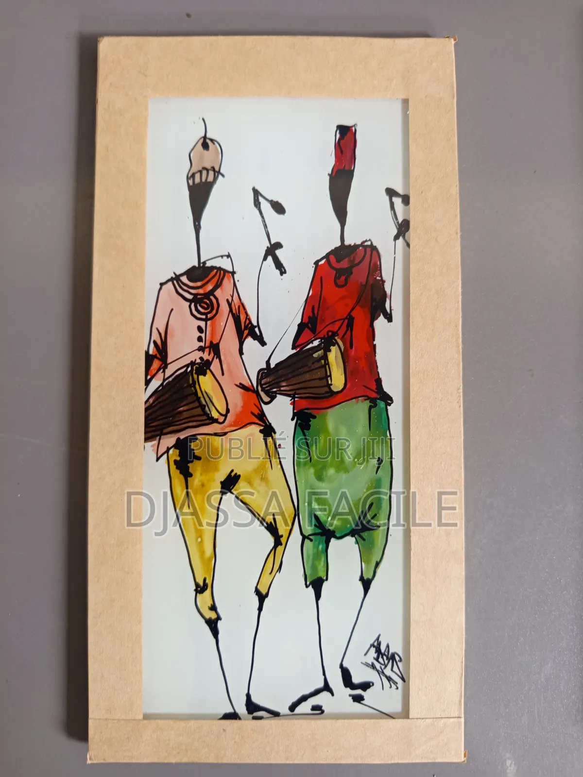 Tableau Miniature Sur Vitre