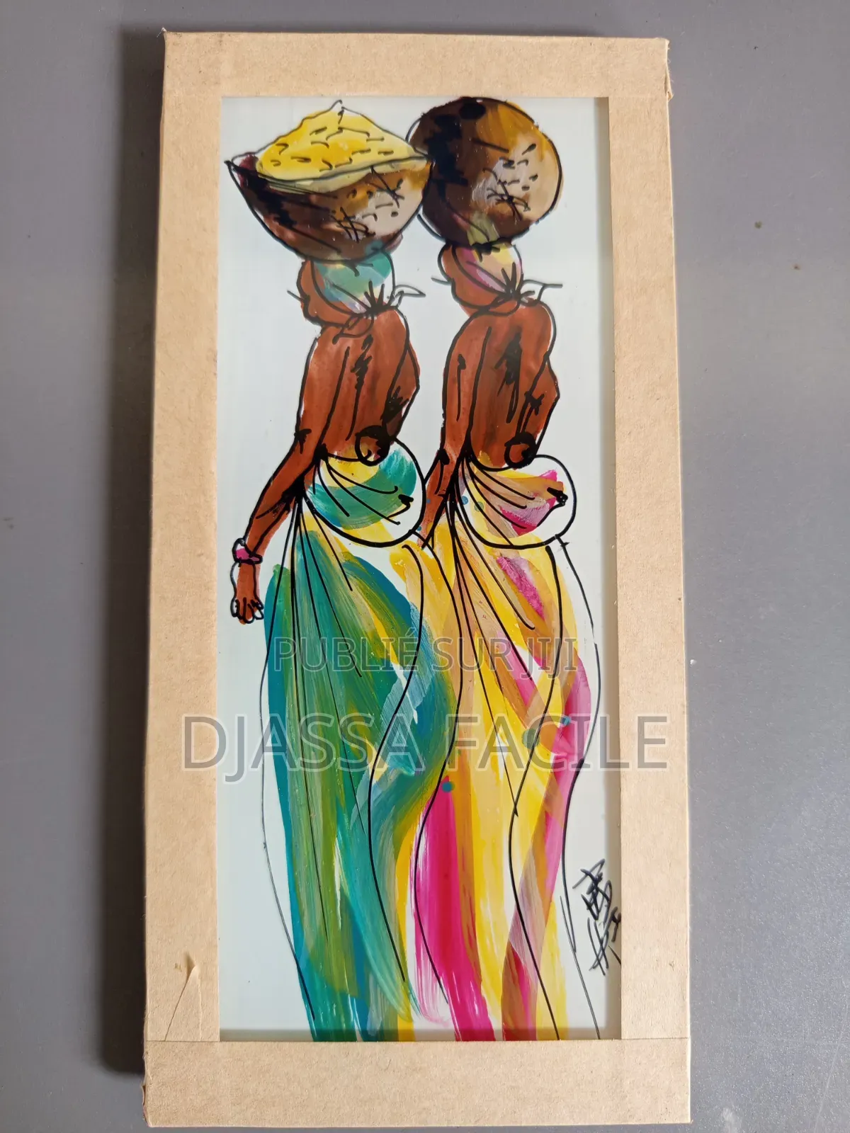 Tableau Miniature Sur Vitre