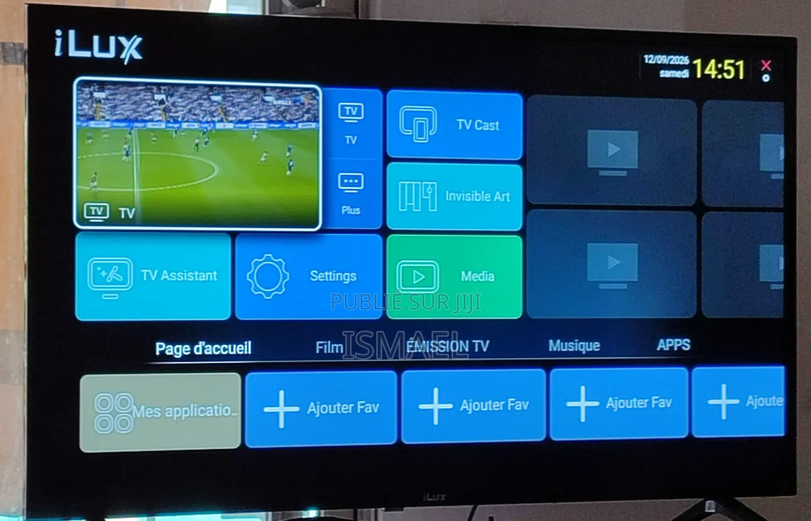 TV Ilux 43 Pouce Wifi Android
