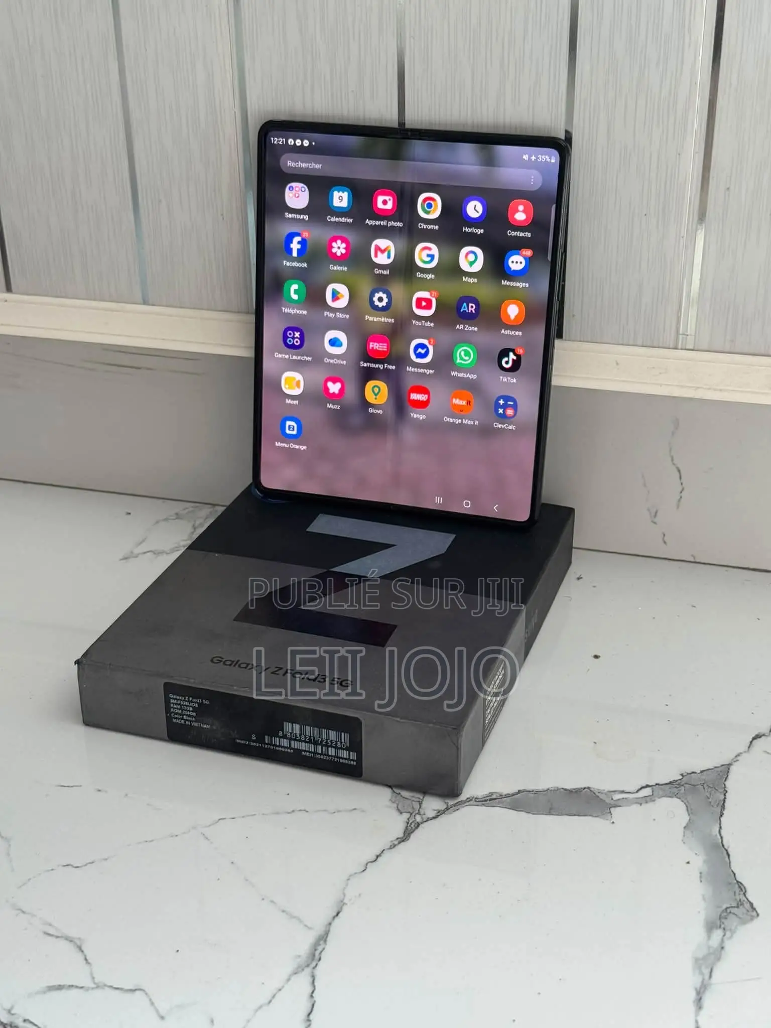 Nouveau Samsung Galaxy Fold 512 GB Noir