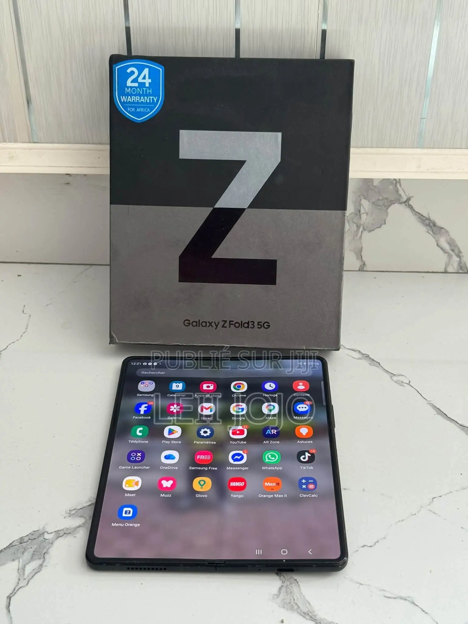 Nouveau Samsung Galaxy Fold 512 GB Noir