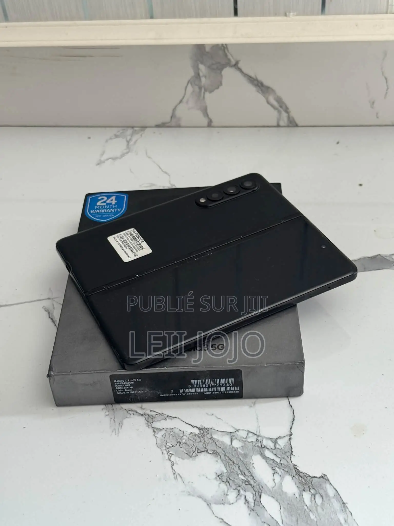 Nouveau Samsung Galaxy Fold 512 GB Noir