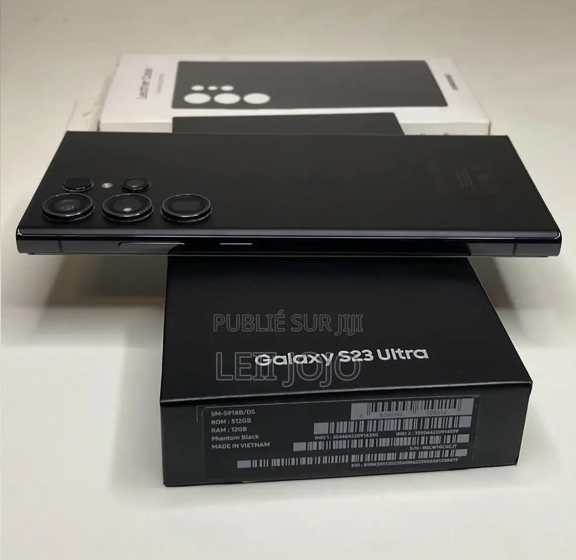 Nouveau Samsung Galaxy S23 Ultra 256 GB Noir