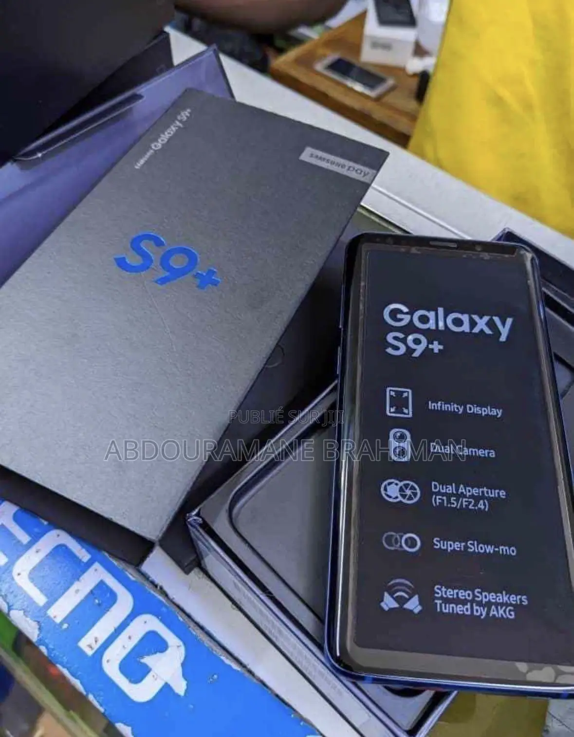 Nouveau Samsung Galaxy S9 Plus 256 GB Noir