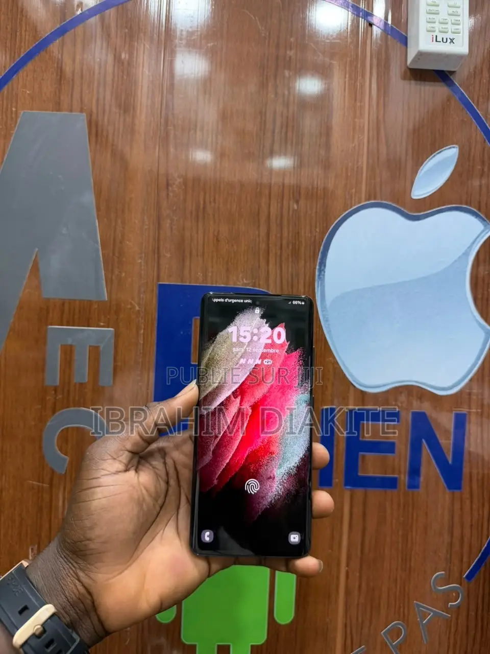 Samsung Galaxy S21 Ultra 5G 128 GB Noir