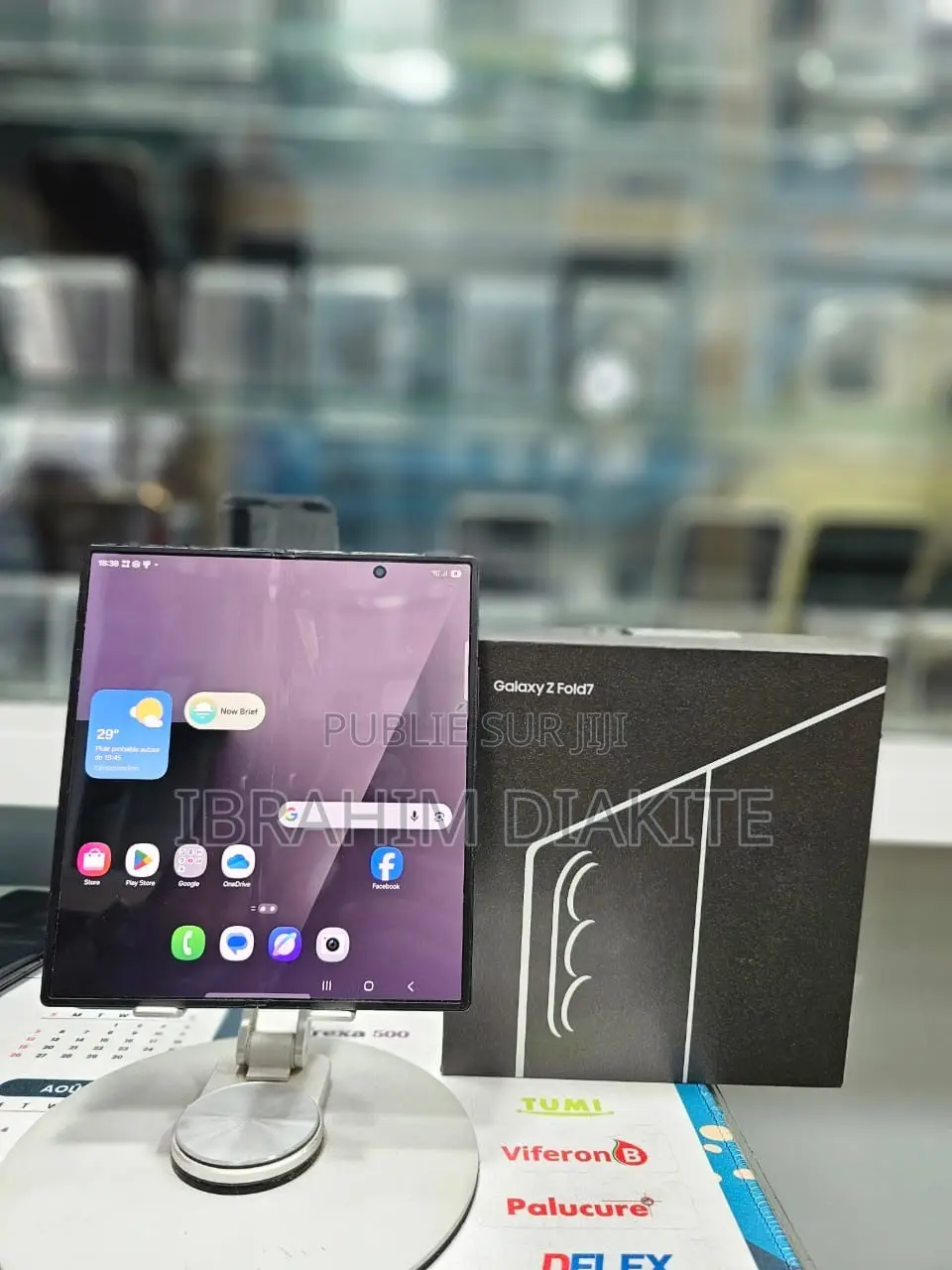 Samsung Galaxy Z Fold7 1 TB Noir