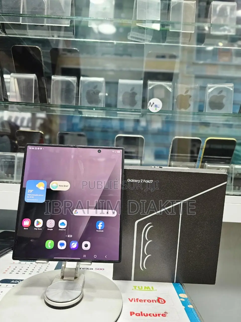 Samsung Galaxy Z Fold7 1 TB Noir