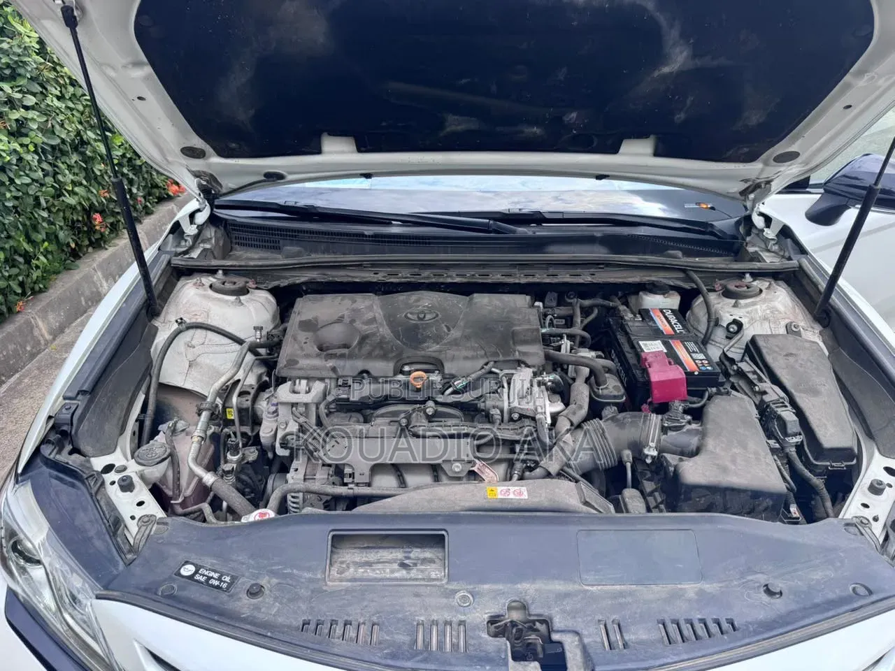 Toyota Camry XSE (2.5L 4cyl 8A) 2019 Blanc cassé
