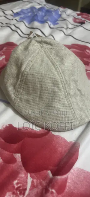 Béret Beige Style Vintage – Casquette Souple Unisexe