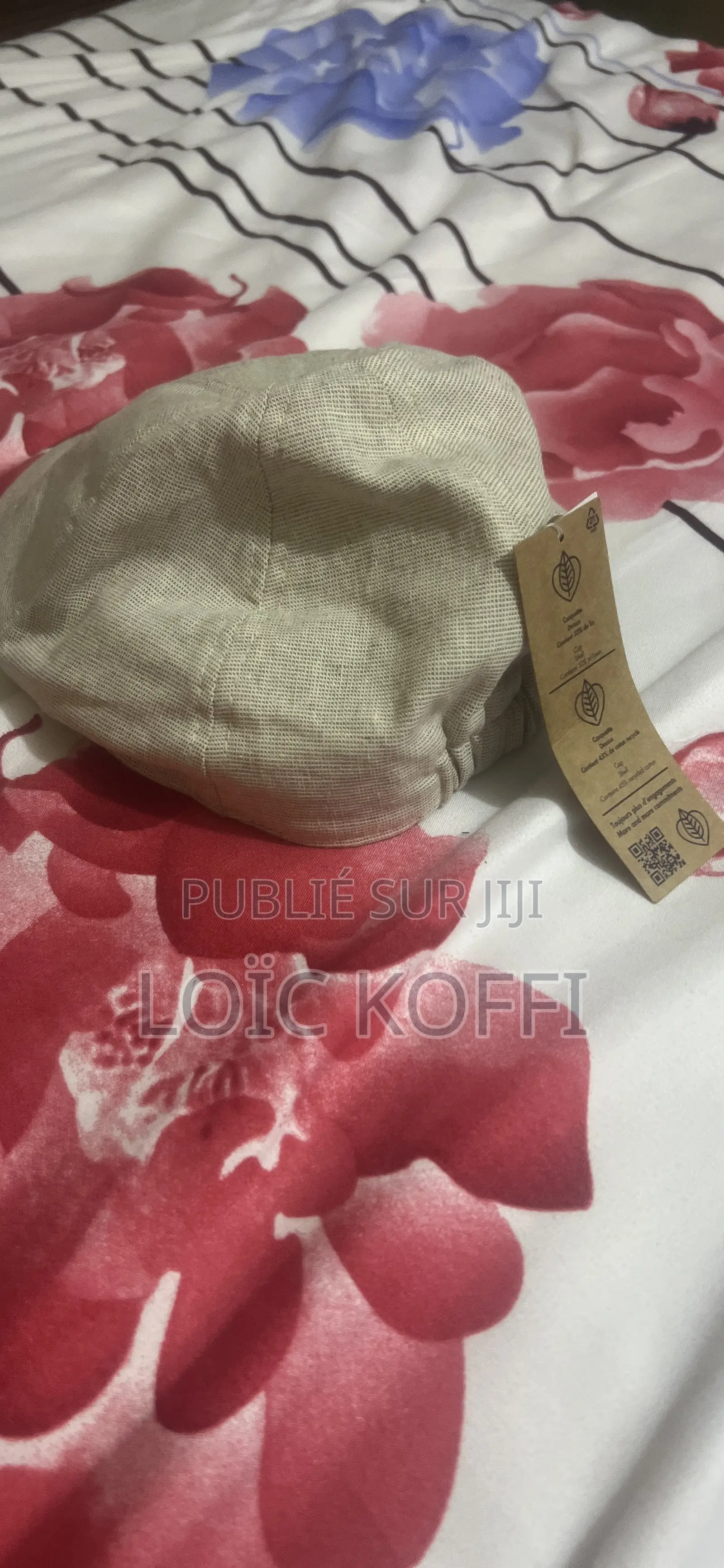 Béret Beige Style Vintage – Casquette Souple Unisexe