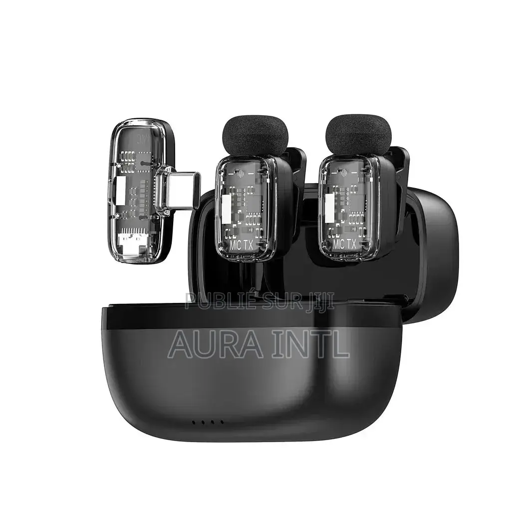 WiwU Duo Wireless Microphone - Microphone Sans Fil Double