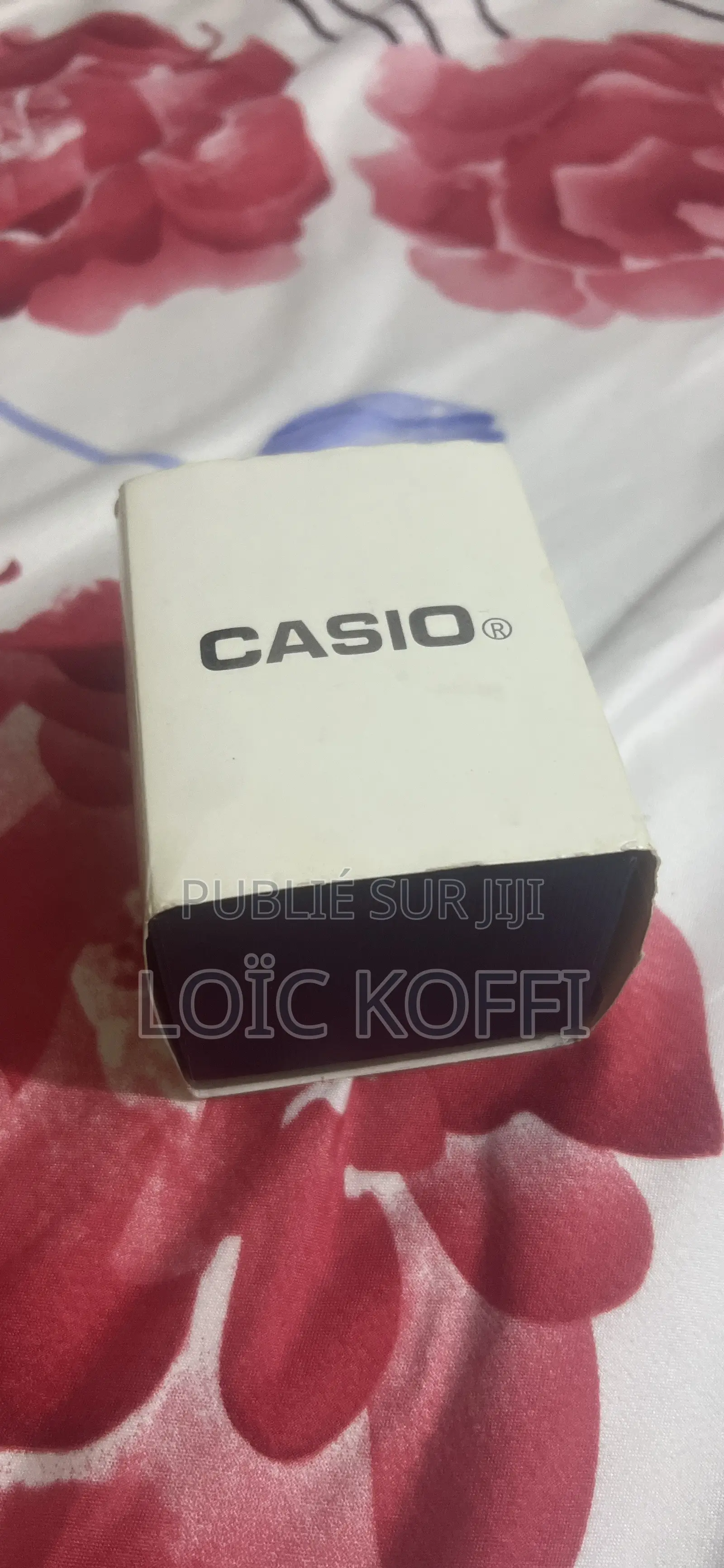 Montre Casio Homme en Acier Inoxydable – Cadran Argenté Avec Date