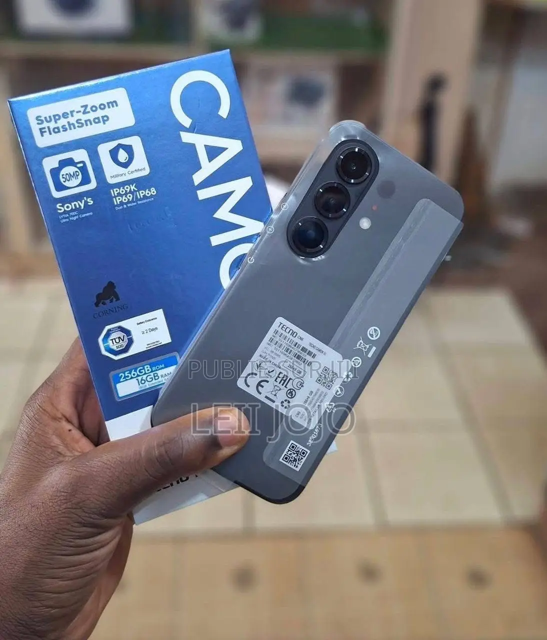 Nouveau Tecno Camon 50 Pro 256 GB Bleu