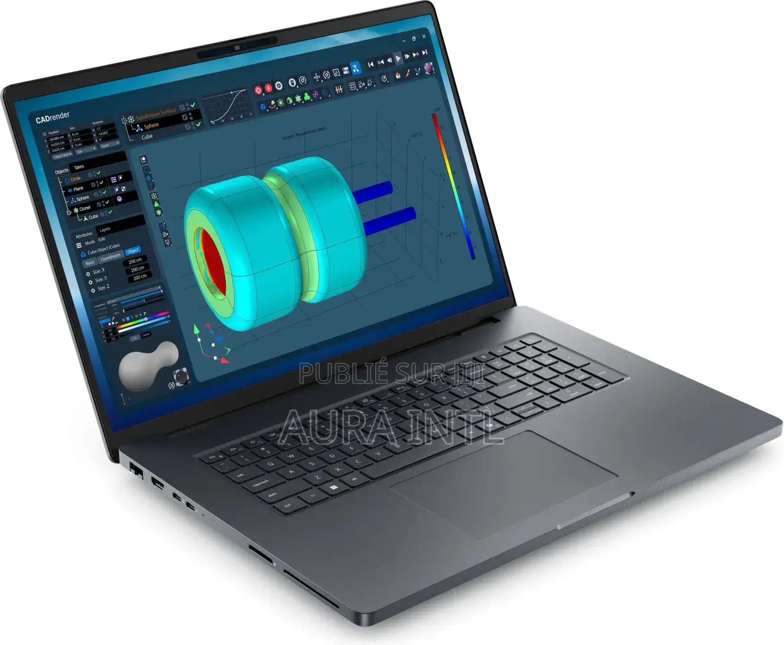 Nouveau Ordinateur portable Dell Autre 32GB Intel Core Ultra 7 SSD 1T