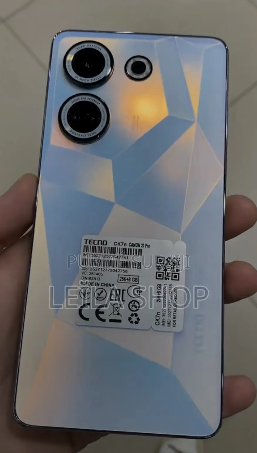 Nouveau Tecno Camon 20 Pro 256 GB Gris