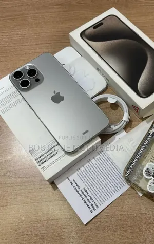 Nouveau Pomme iPhone 16 Pro Max 512 GB Blanc