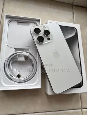Nouveau Pomme iPhone 16 Pro Max 512 GB Blanc