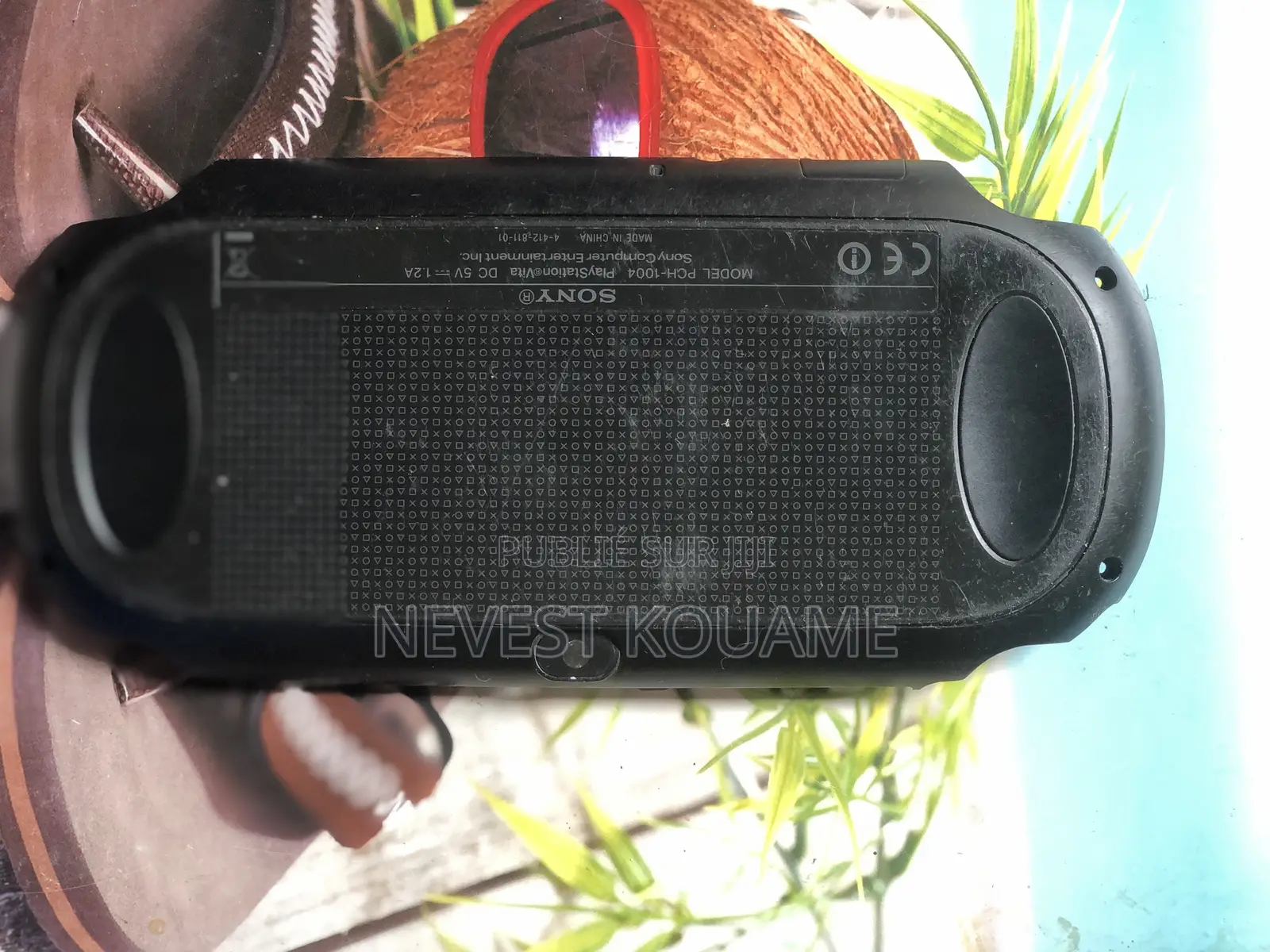 Arrière Tactile PS VITA + Batterie D’origine Sony