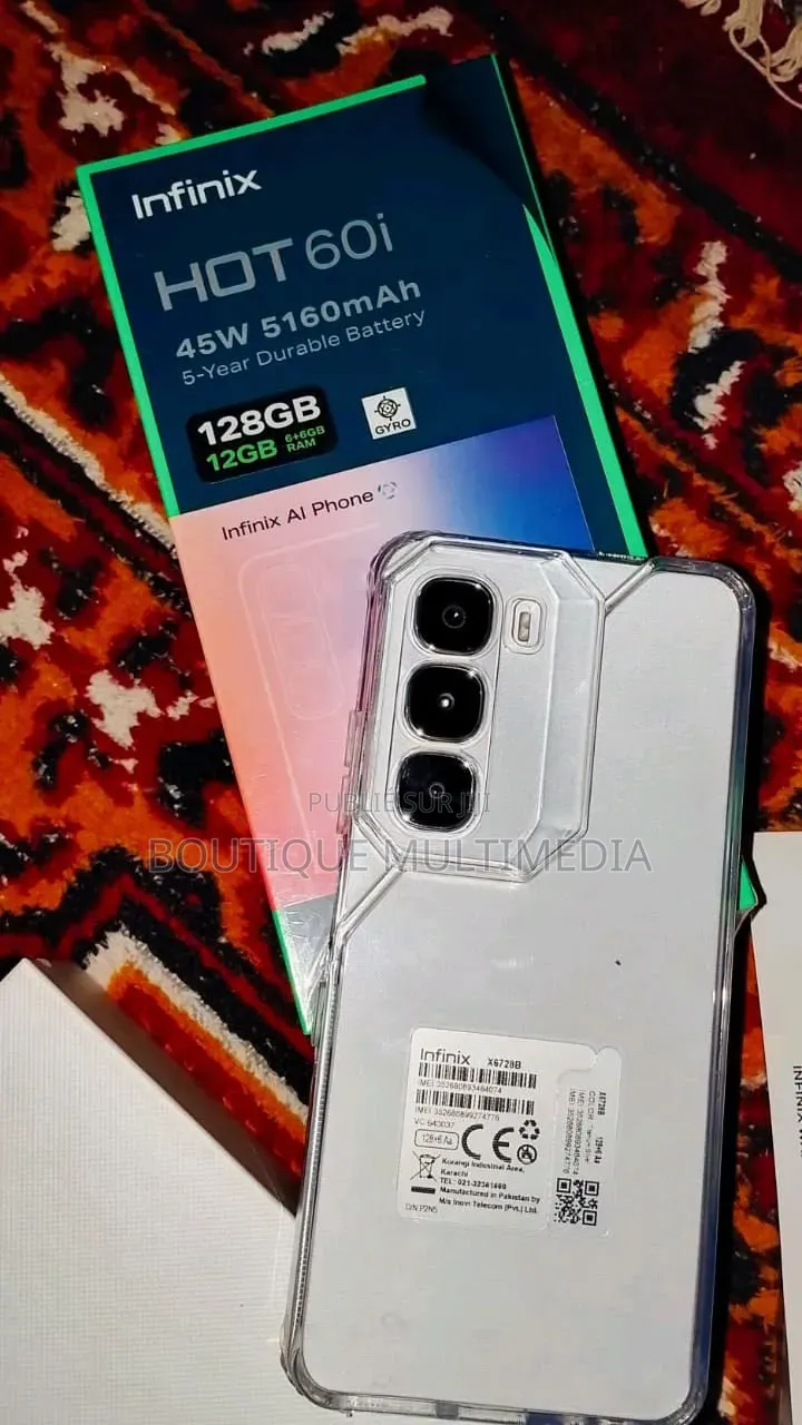 Nouveau Infinix Hot 50 Pro 4G 256 GB Bleu