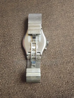 MONTRE SWATCH IRONY CHRONO SILVERISH (Pour Pièce Où Réparation) 15000f