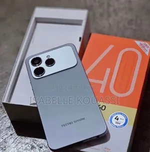 Nouveau Tecno Spark 40 128 GB Gris