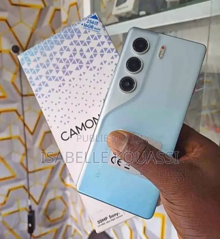 Nouveau Tecno Camon 40 Pro 4G 256 GB Gris