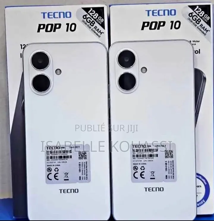 Nouveau Tecno Pop 10 64 GB Gris