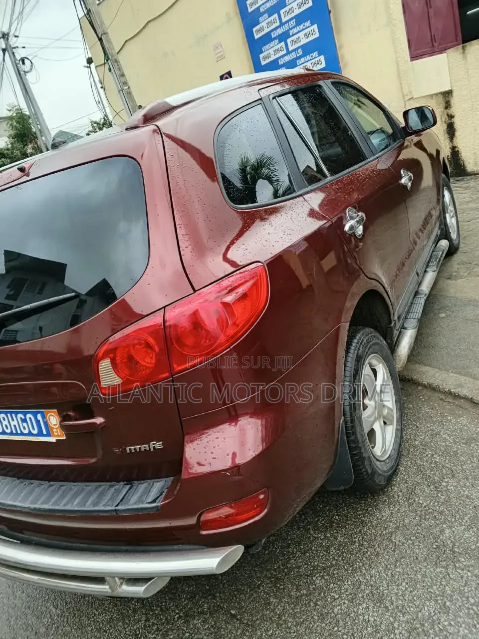 Hyundai Santa Fe 2.7 V6 4WD 2009 Rouge
