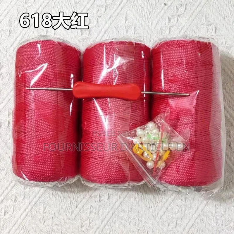 Kit De 3 Pelotes Fil De Soie.