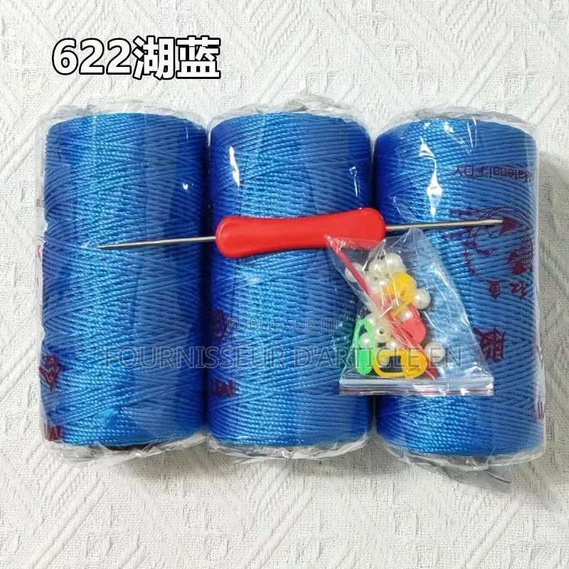 Kit De 3 Pelotes Fil De Soie.