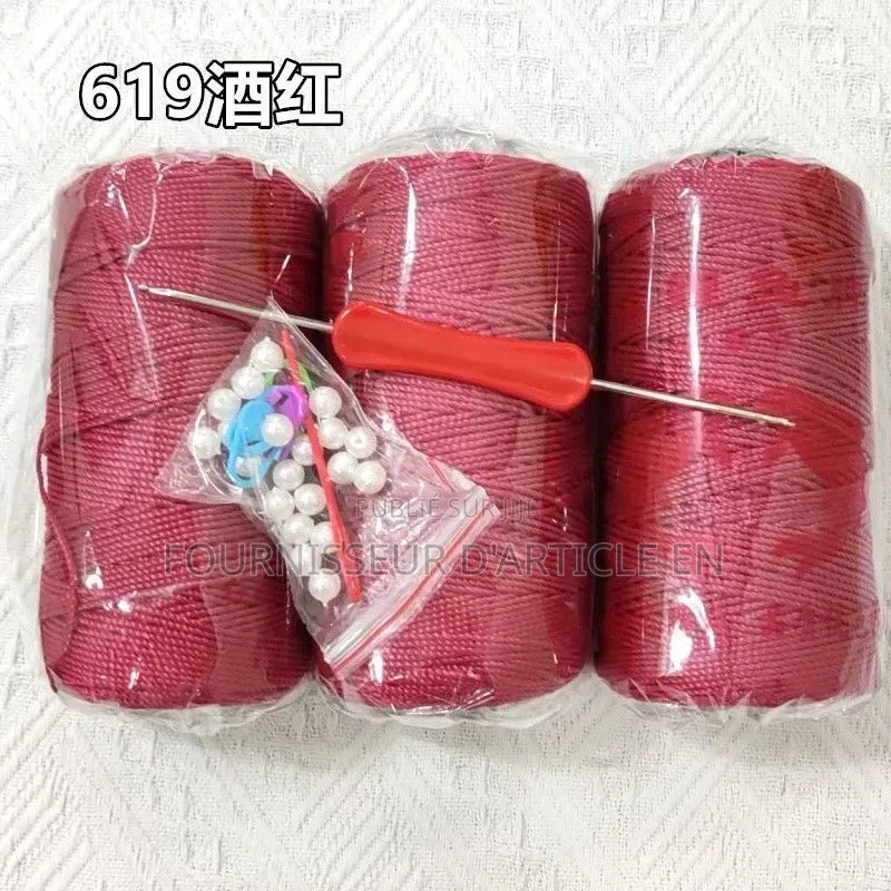 Kit De 3 Pelotes Fil De Soie.