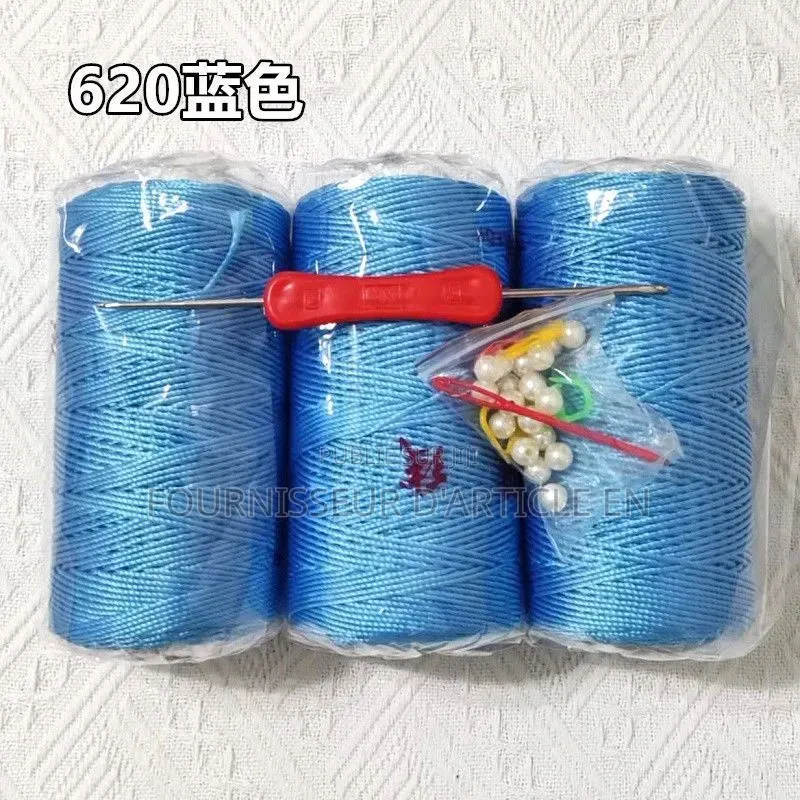 Kit De 3 Pelotes Fil De Soie.