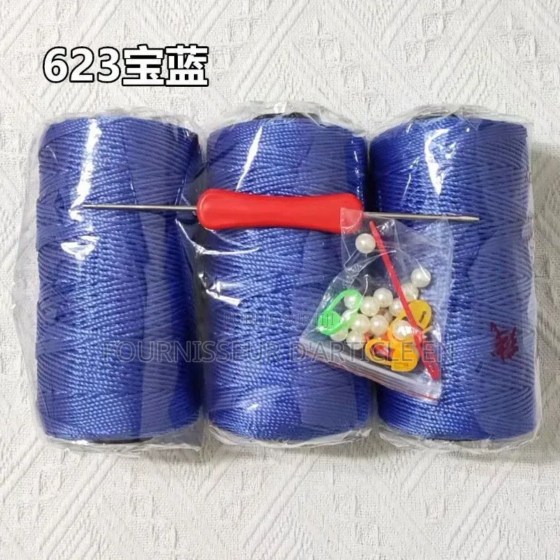 Kit De 3 Pelotes Fil De Soie.