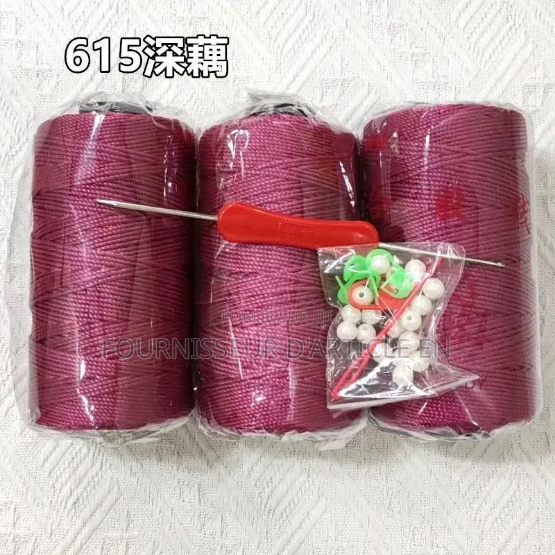Kit De 3 Pelotes Fil De Soie.