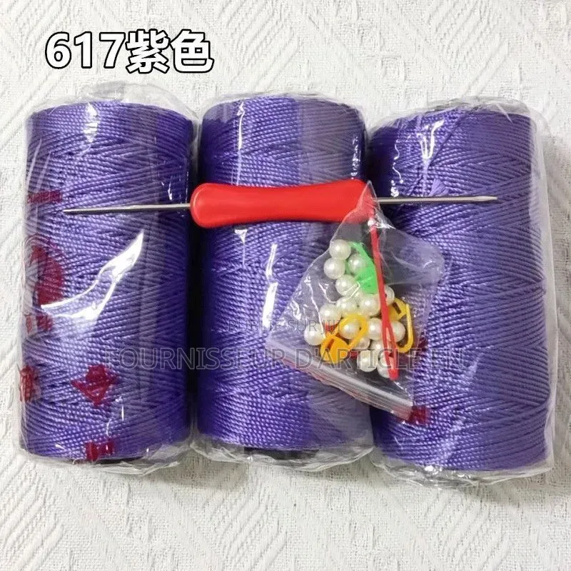 Kit De 3 Pelotes Fil De Soie.