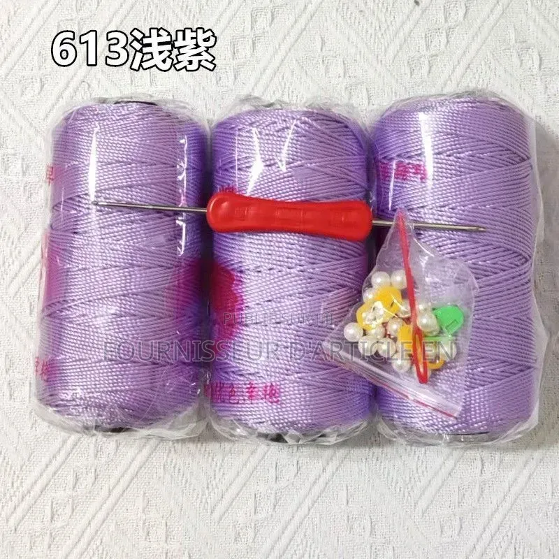 Kit De 3 Pelotes Fil De Soie.