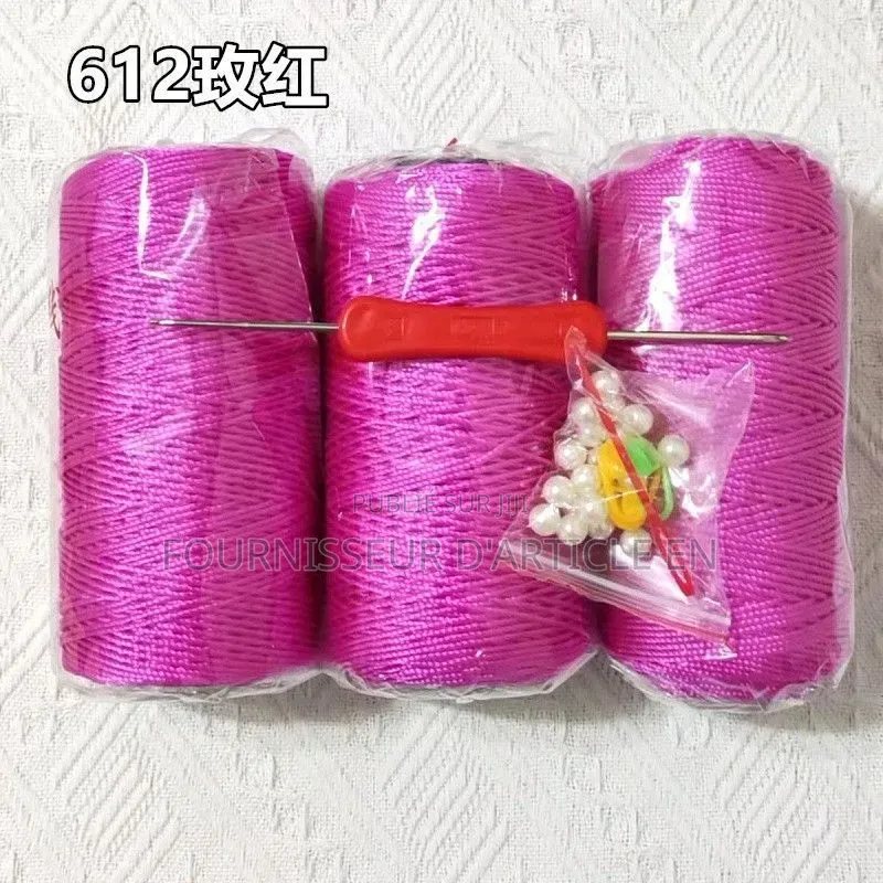 Kit De 3 Pelotes Fil De Soie.