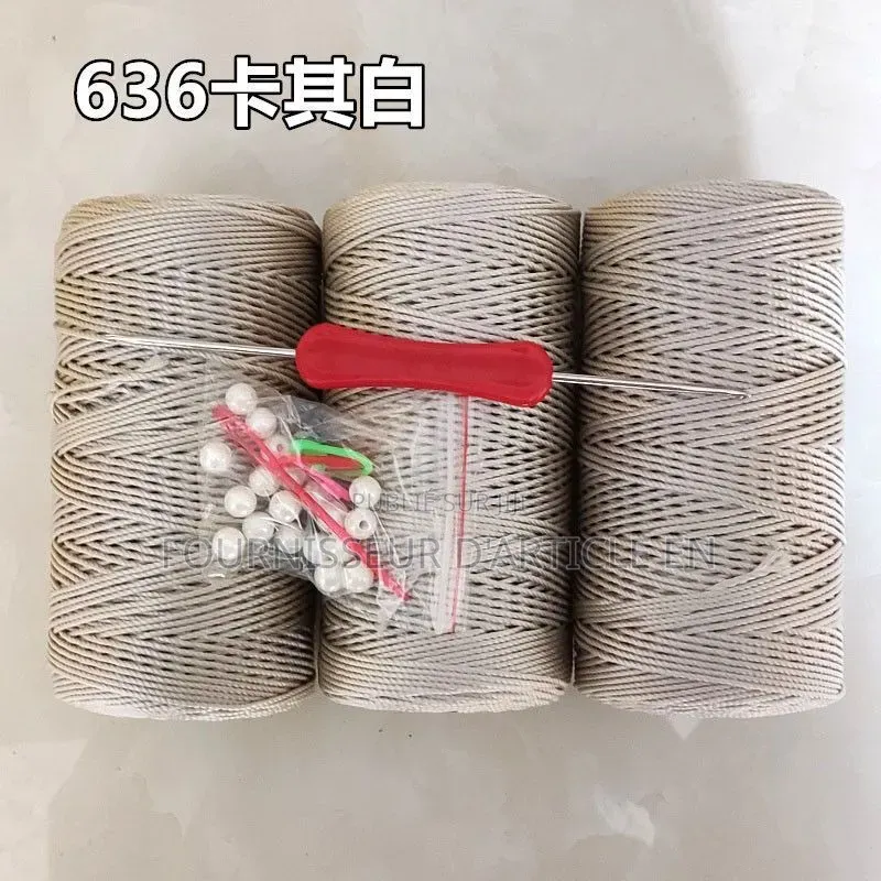 Kit De 3 Pelotes Fil De Soie.