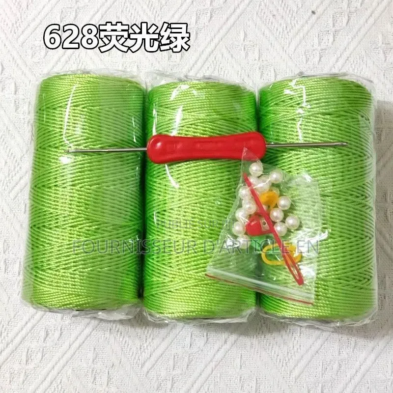 Kit De 3 Pelotes Fil De Soie.