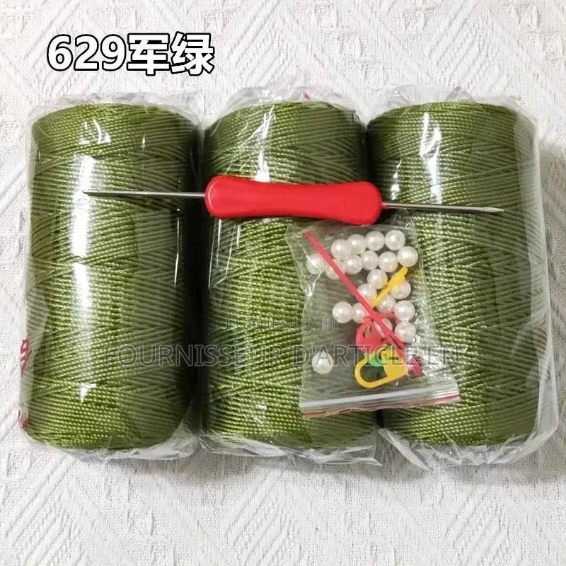 Kit De 3 Pelotes Fil De Soie.