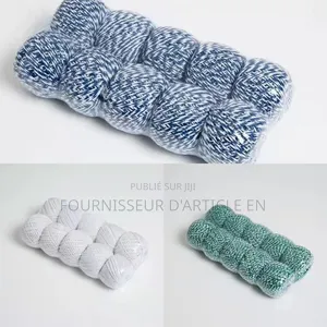 Kit De 10 Fil À Crocheter Et À Tricoter