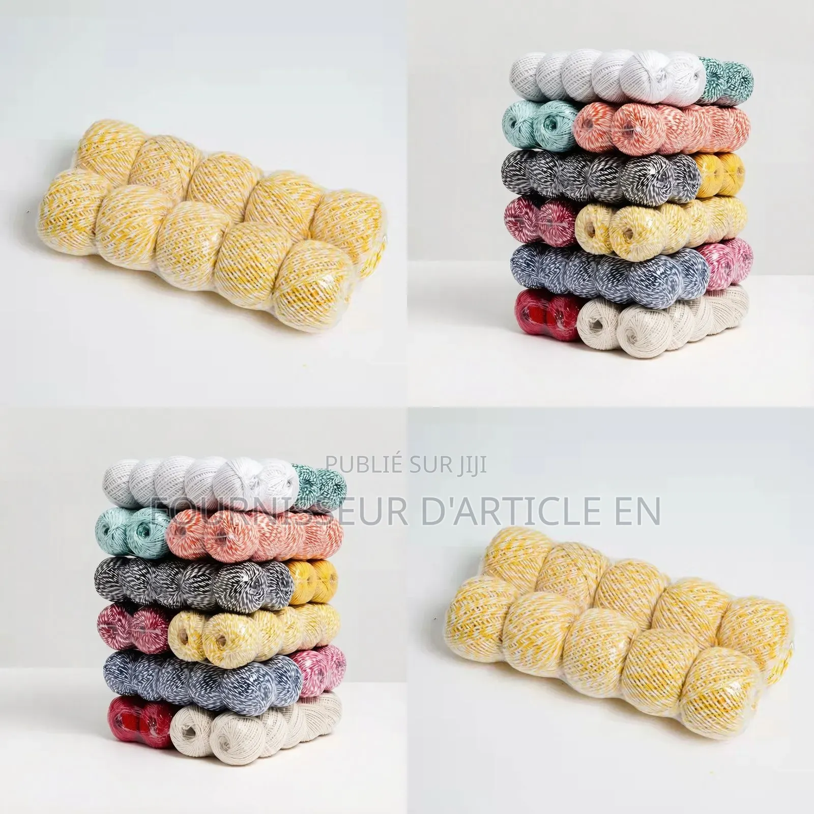 Kit De 10 Fil À Crocheter Et À Tricoter